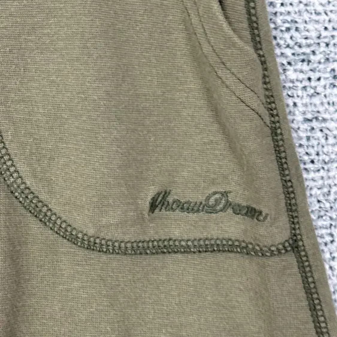 후아유 코튼 스티치 카키 미니스커트 M 상품이미지3