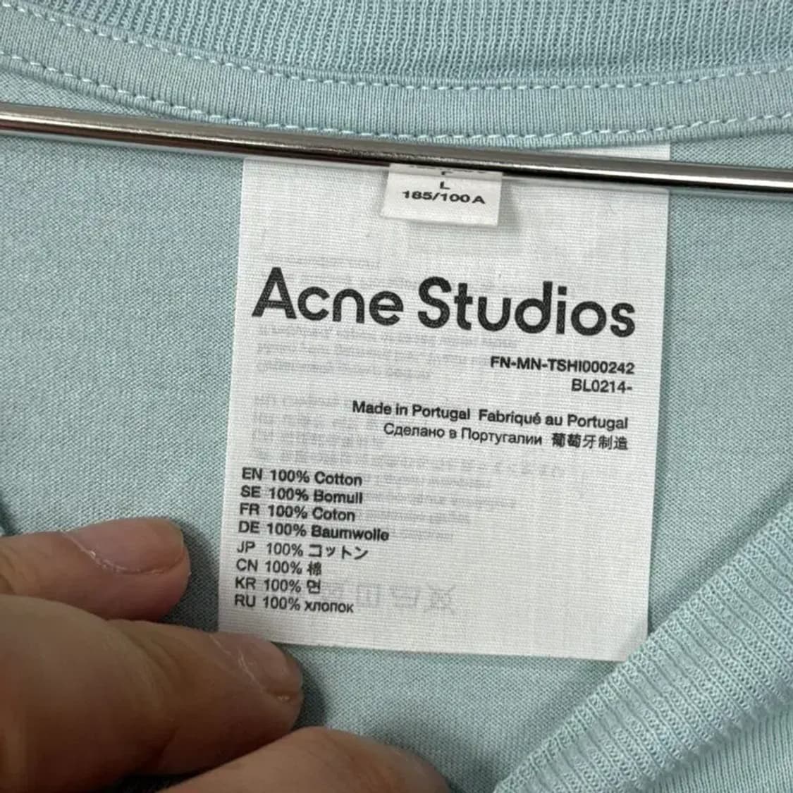 아크네 포켓 반팔티 L 상품이미지4