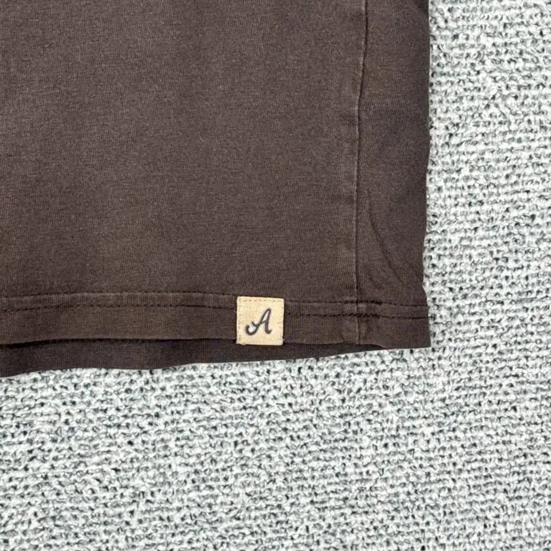 아메리칸 리퍼블릭 뉴욕 브라운 반팔티 M 상품이미지3