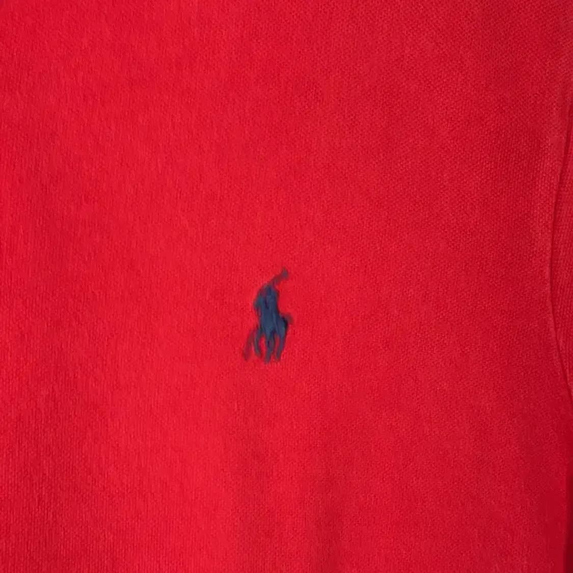 폴로 커스텀핏 반팔 카라티 L 상품이미지3