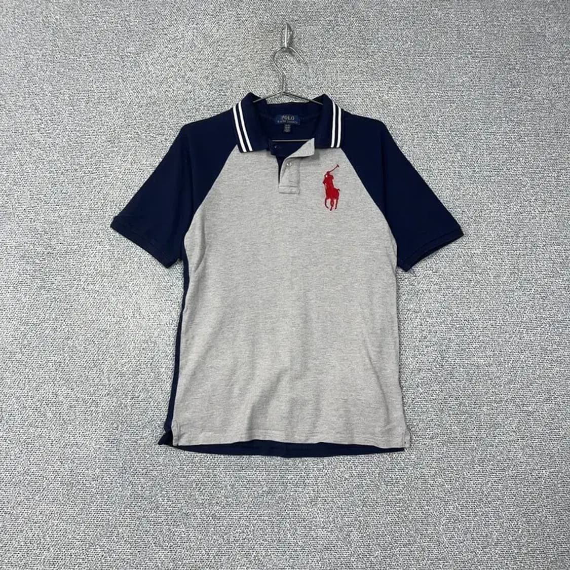 폴로 빈티지 반팔 카라티 M 상품이미지2