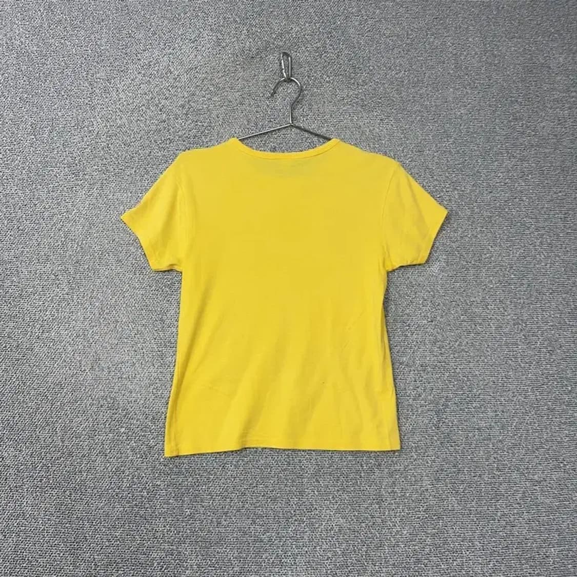 폴로 진스컴퍼니 Y2K 옐로우 반팔티 S 상품이미지2