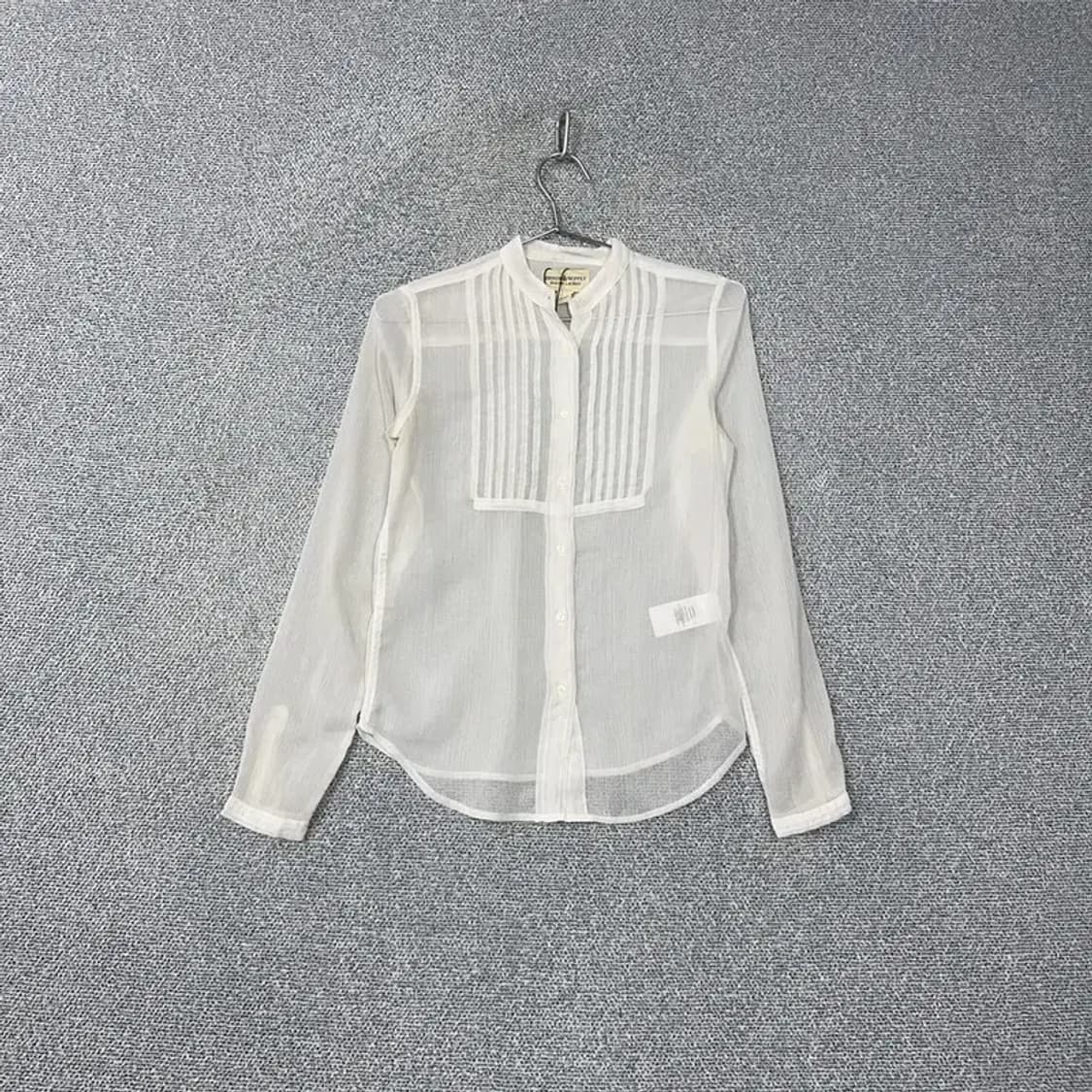 데님앤서플라이 차이나넥 시스루 셔츠 XXS 상품이미지1