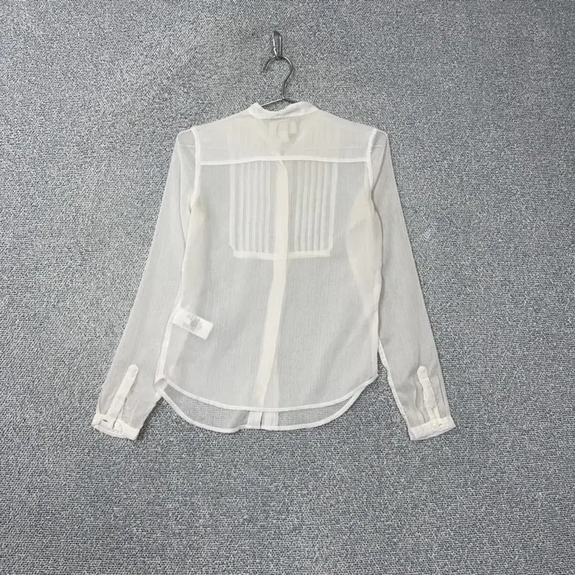 데님앤서플라이 차이나넥 시스루 셔츠 XXS 상품이미지2