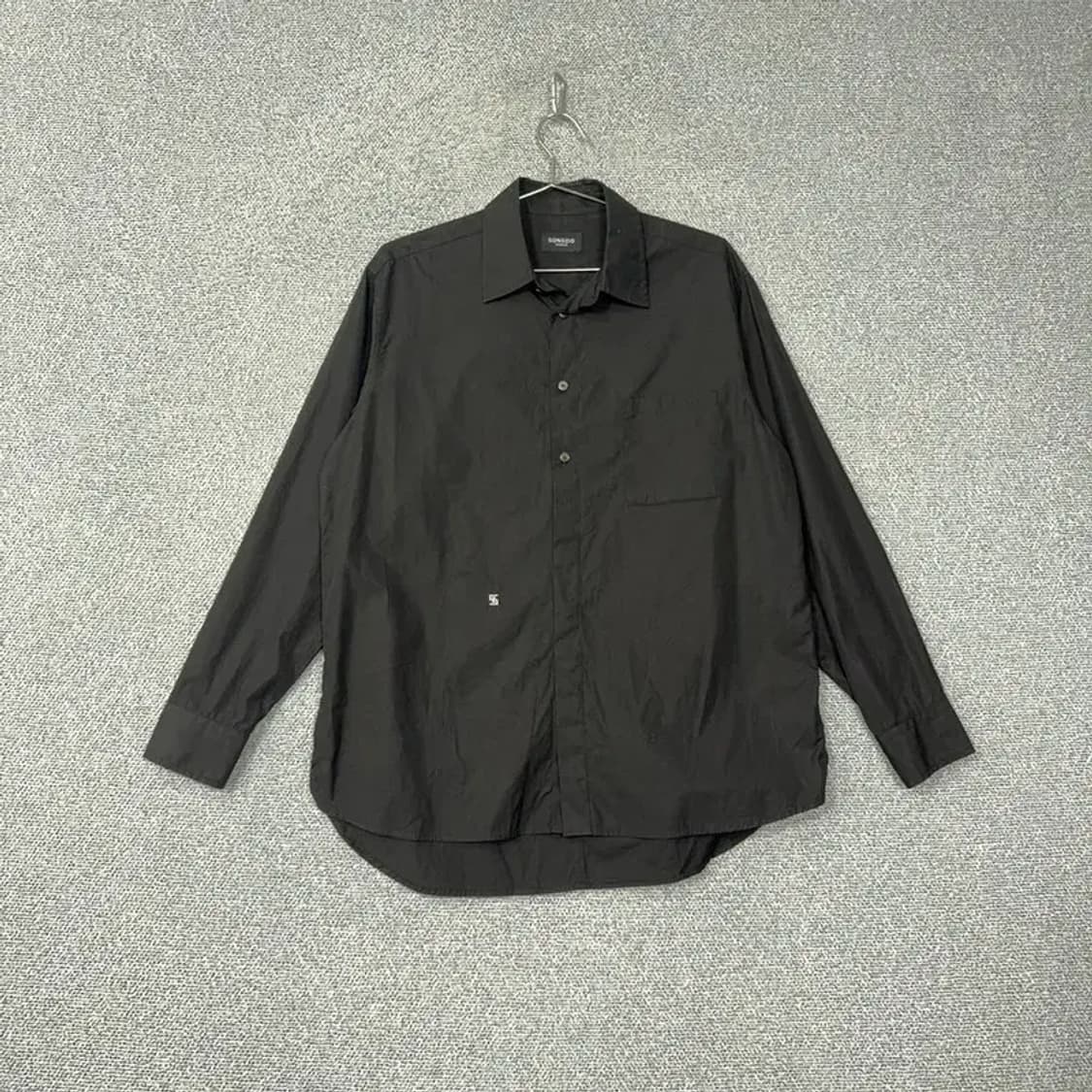 송지오옴므 18SS 백프린팅 블랙 셔츠 95 상품이미지2