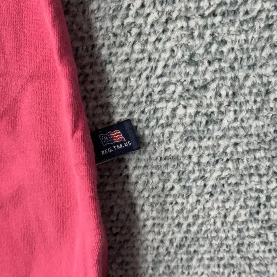 아틀래틱 베어로고 핑크 반팔티 S 상품이미지3