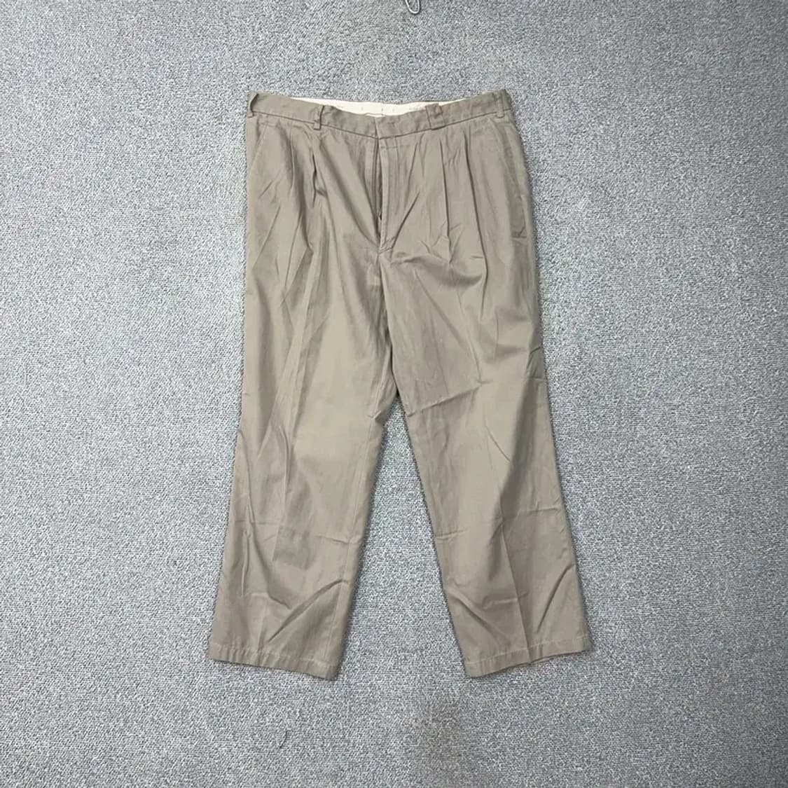 입생로랑 빅사이즈 코튼 팬츠 상품이미지1