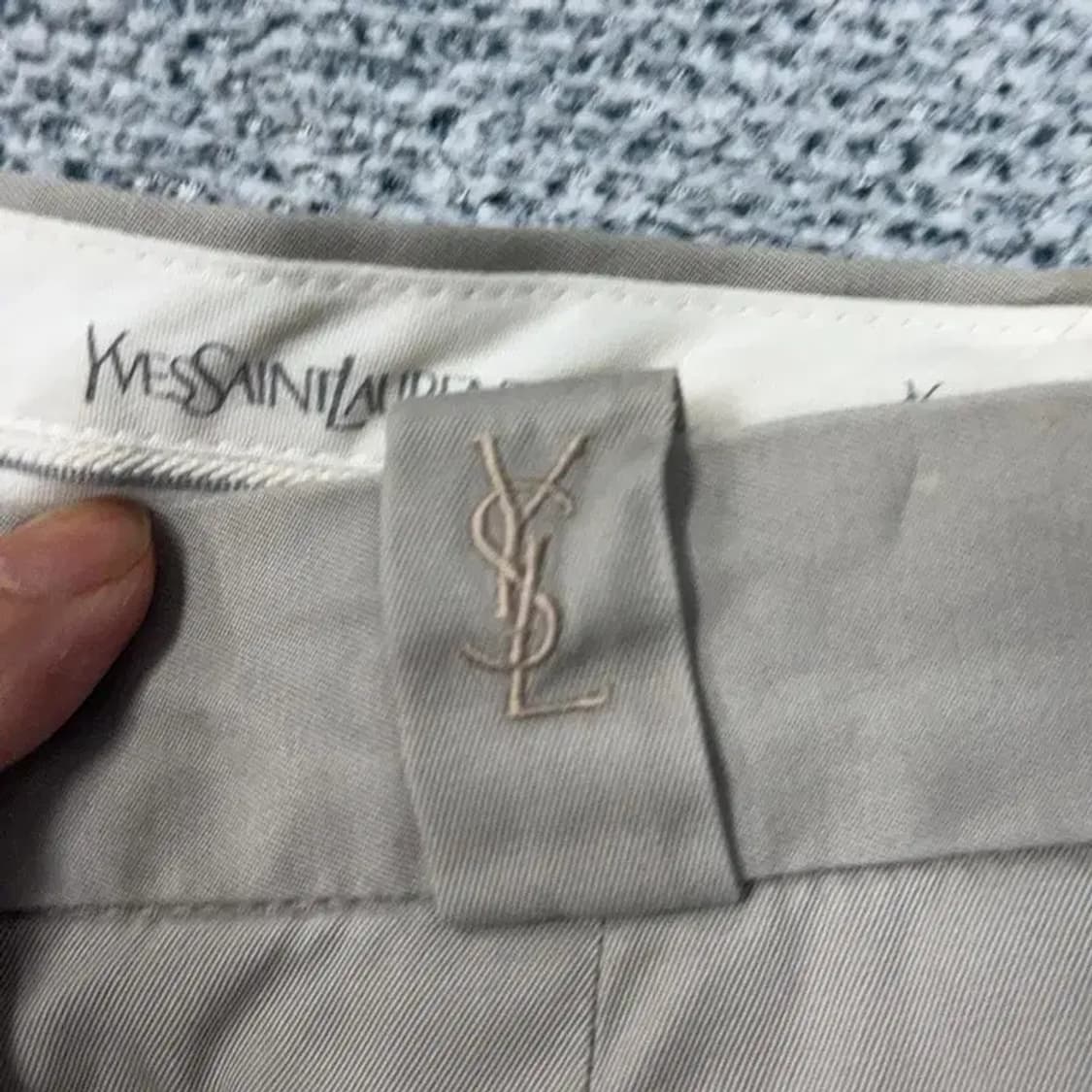 입생로랑 빅사이즈 코튼 팬츠 상품이미지4