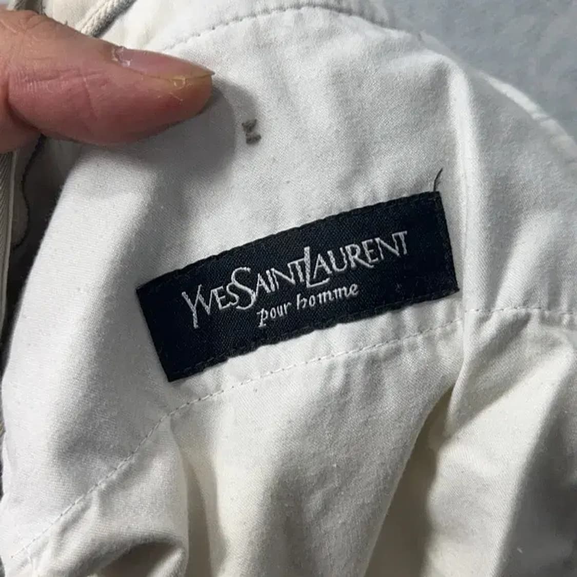 입생로랑 빅사이즈 코튼 팬츠 상품이미지5