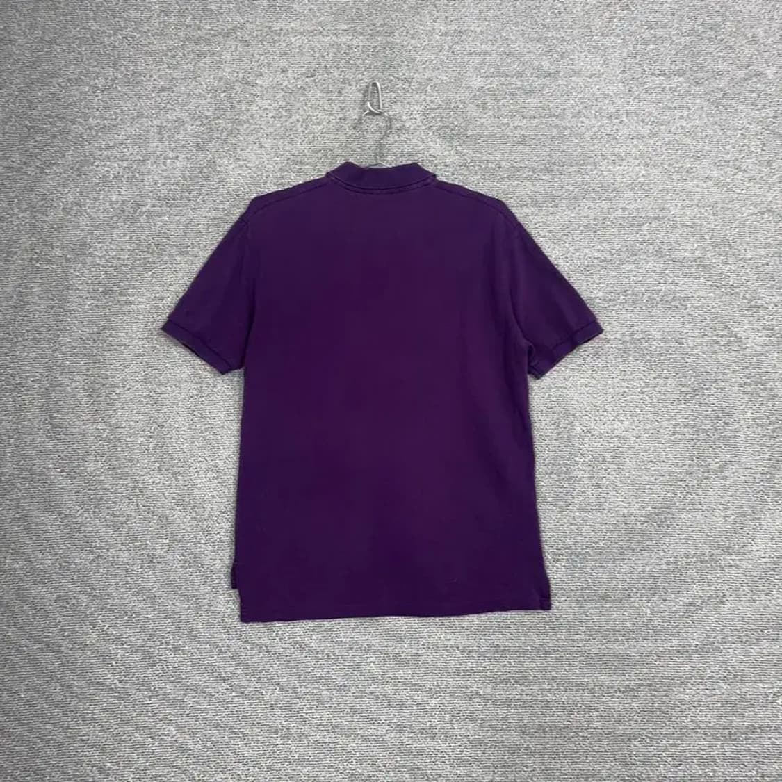 폴로 퍼플 반팔 카라티 S 상품이미지2