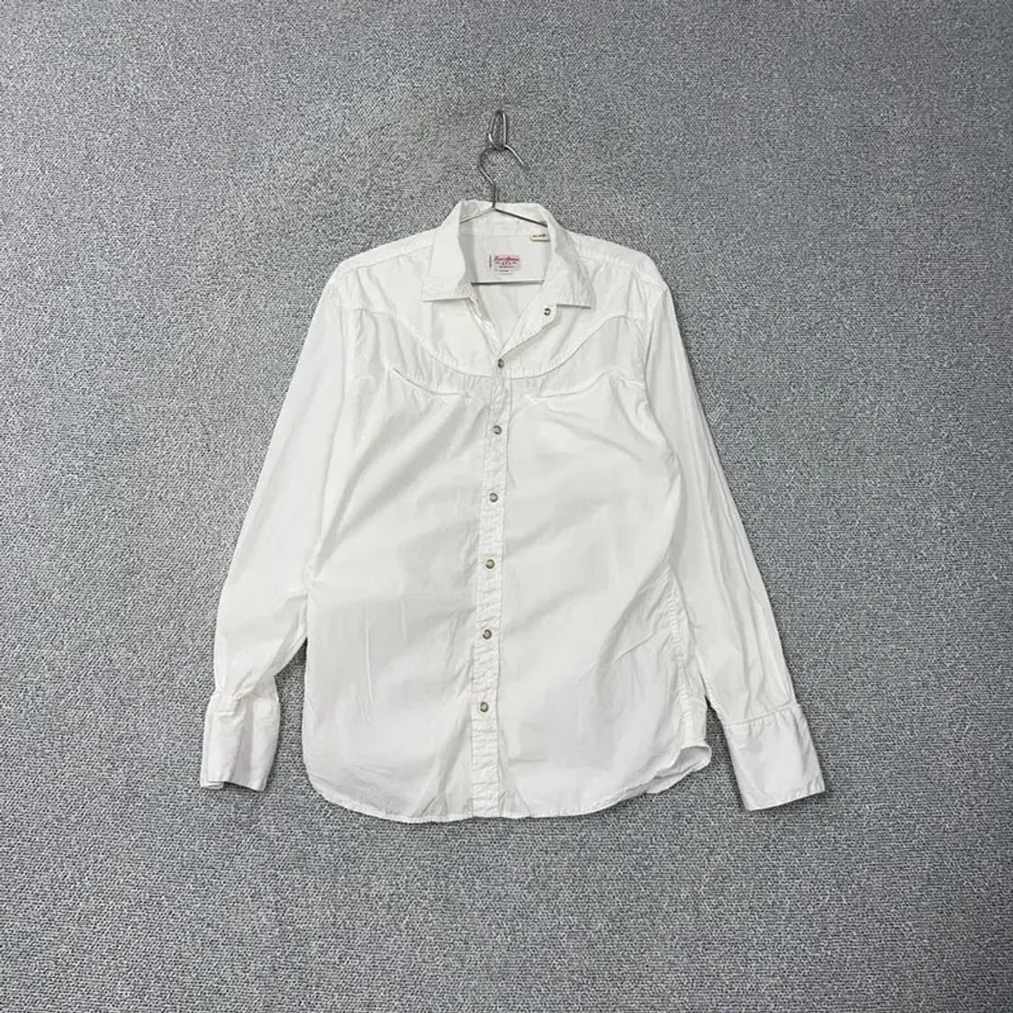 리바이스 Y2K 화이트 셔츠 L 상품이미지1