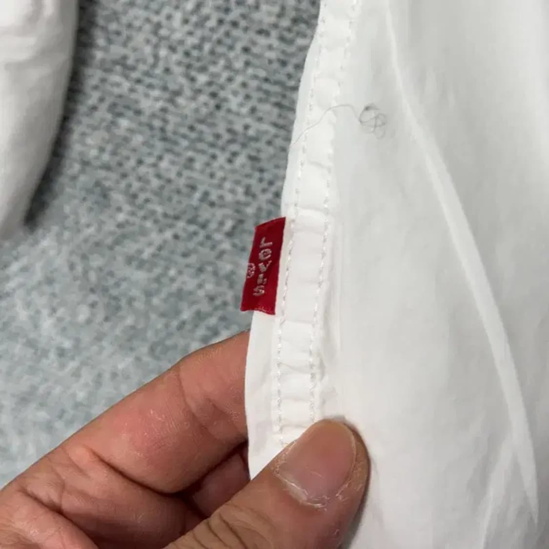 리바이스 Y2K 화이트 셔츠 L 상품이미지4