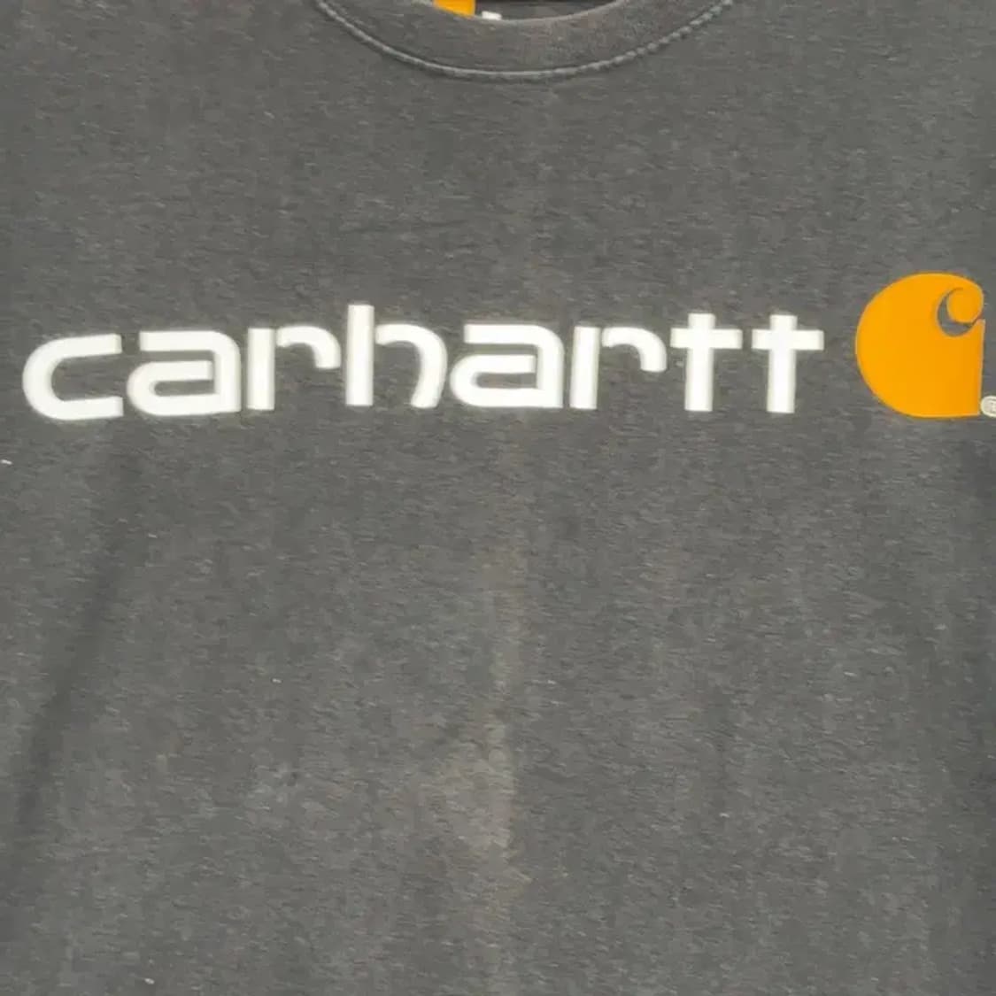 칼하트 스펠로고 반팔티 M 상품이미지3