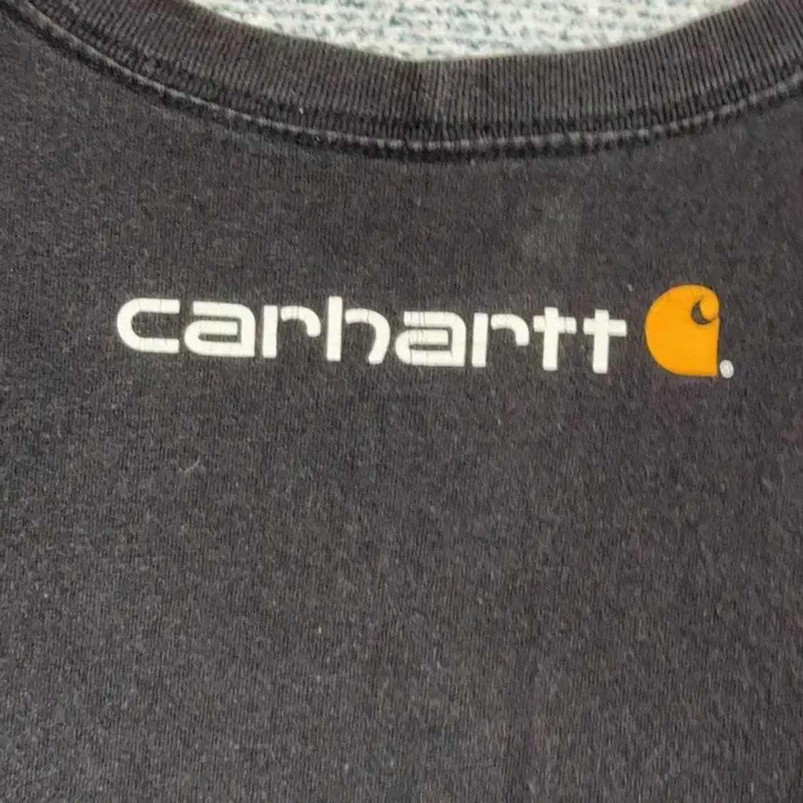 칼하트 스펠로고 반팔티 M 상품이미지4