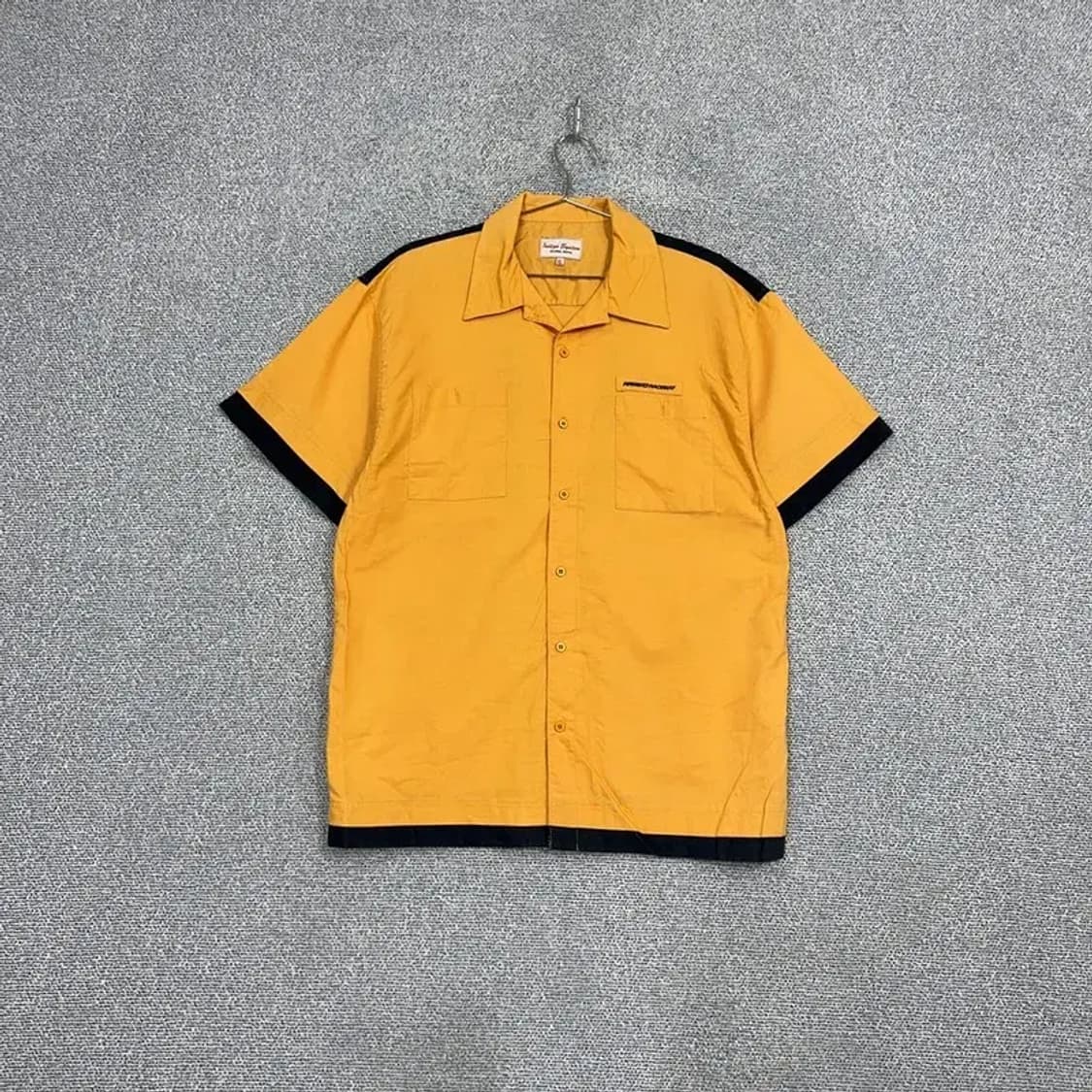 빈티지 레이싱 스컬프린팅 반팔 셔츠 XL 상품이미지2