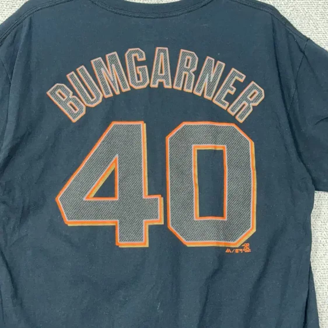 마제스틱 범가너 백넘버 반팔티 L 상품이미지4