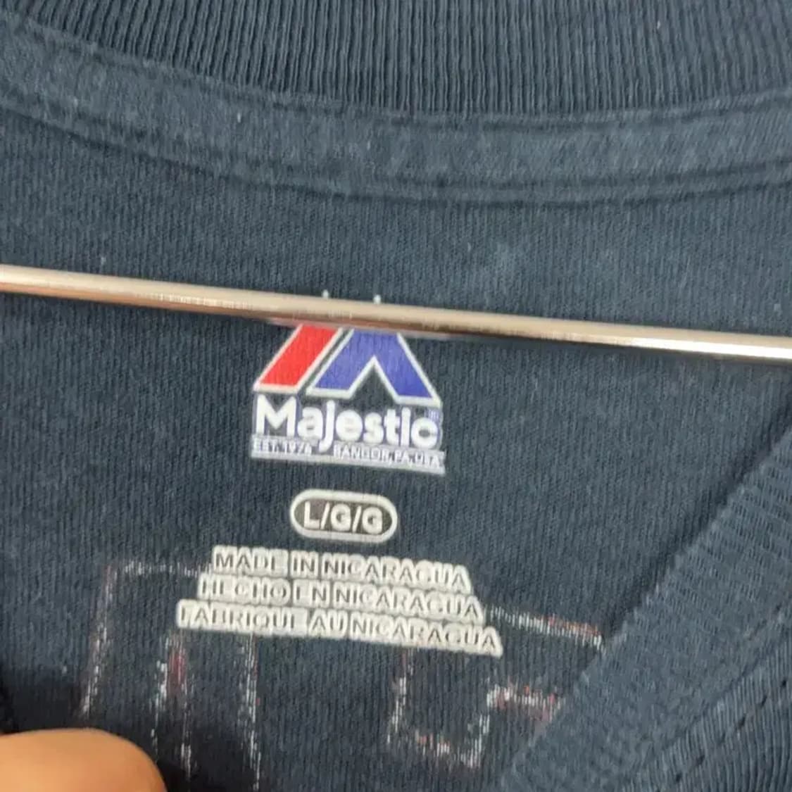 마제스틱 범가너 백넘버 반팔티 L 상품이미지5