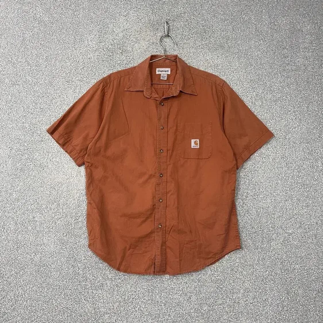 칼하트 빈티지 브라운 워크셔츠 L 상품이미지1