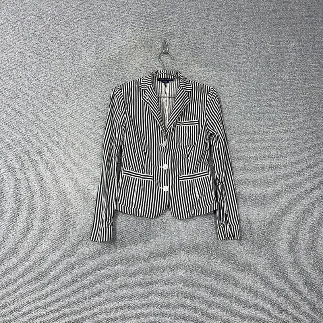 랄프로렌 여성 스트라이프 3버튼 블레이저 자켓 2 상품이미지1