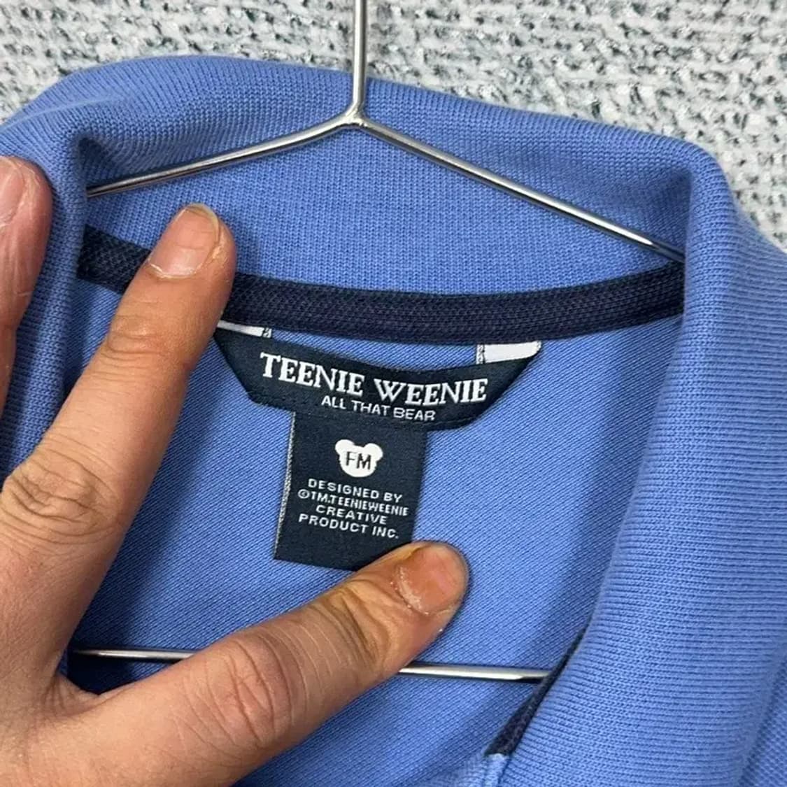 티니위니 카라 블루 원피스 M 상품이미지4