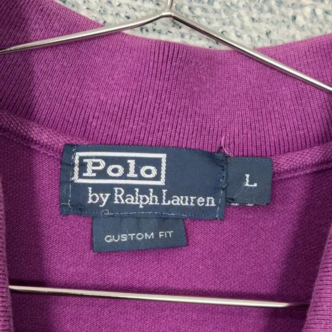 폴로 두산 커스텀핏 반팔 카라티 L 상품이미지4