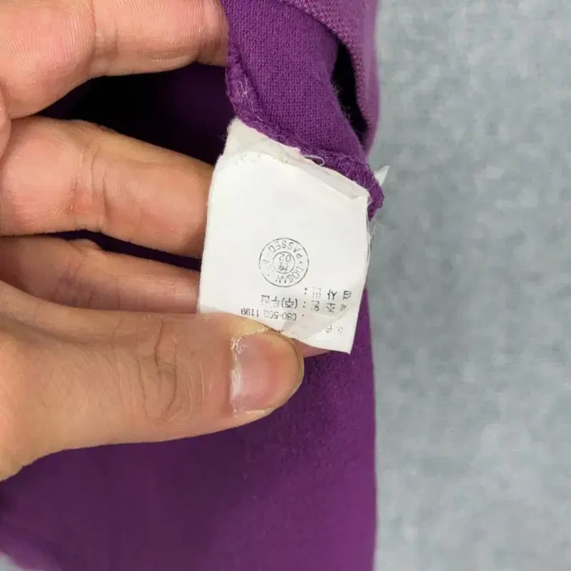 폴로 두산 커스텀핏 반팔 카라티 L 상품이미지5