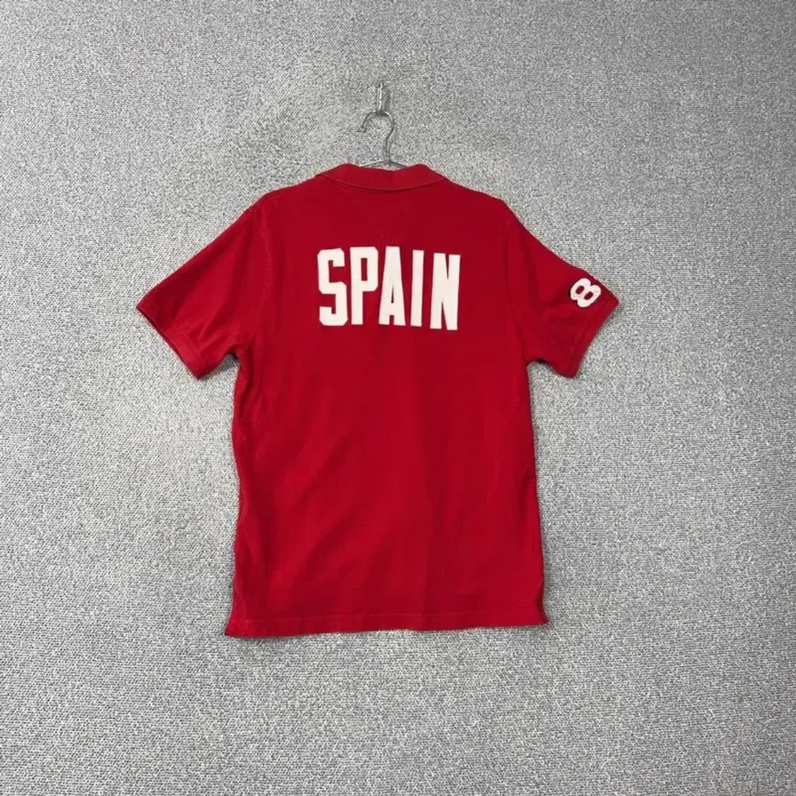 타미힐피거 금장자수 반팔 카라티 XL 상품이미지2