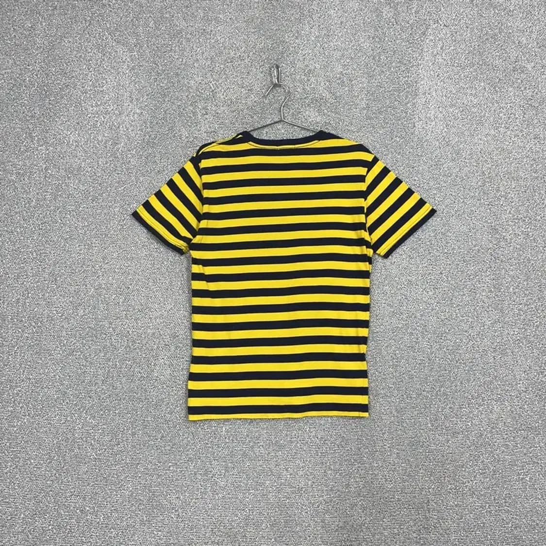 폴로 옐로우 스트라이프 반팔티 상품이미지2