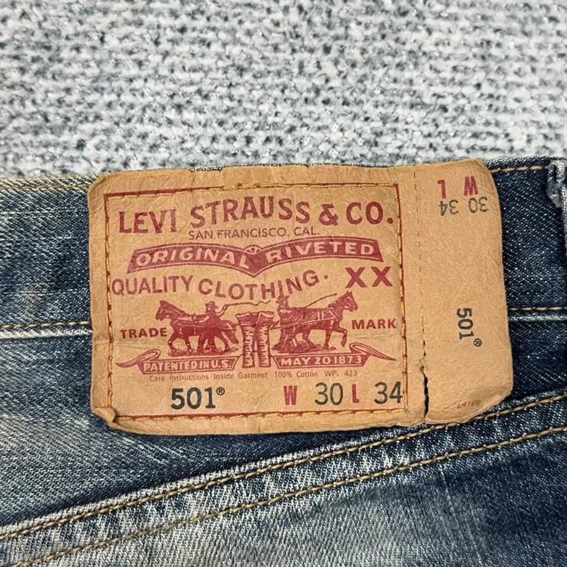 리바이스 501 XX 30 34 상품이미지4
