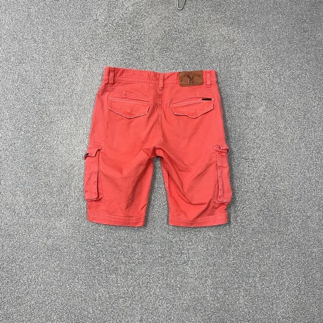 버커루 빈티지 코랄 카고 반바지 34 상품이미지2