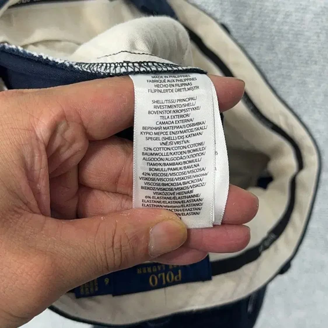 폴로 여성 네이비 슬랙스 US6 상품이미지5