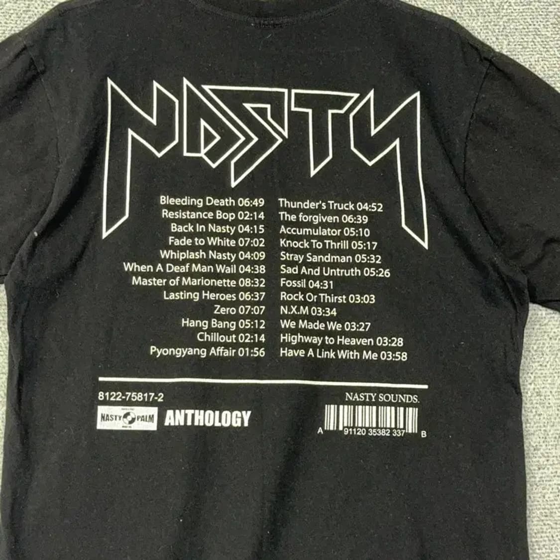 내스티팜 락밴드 반팔티 M 상품이미지4