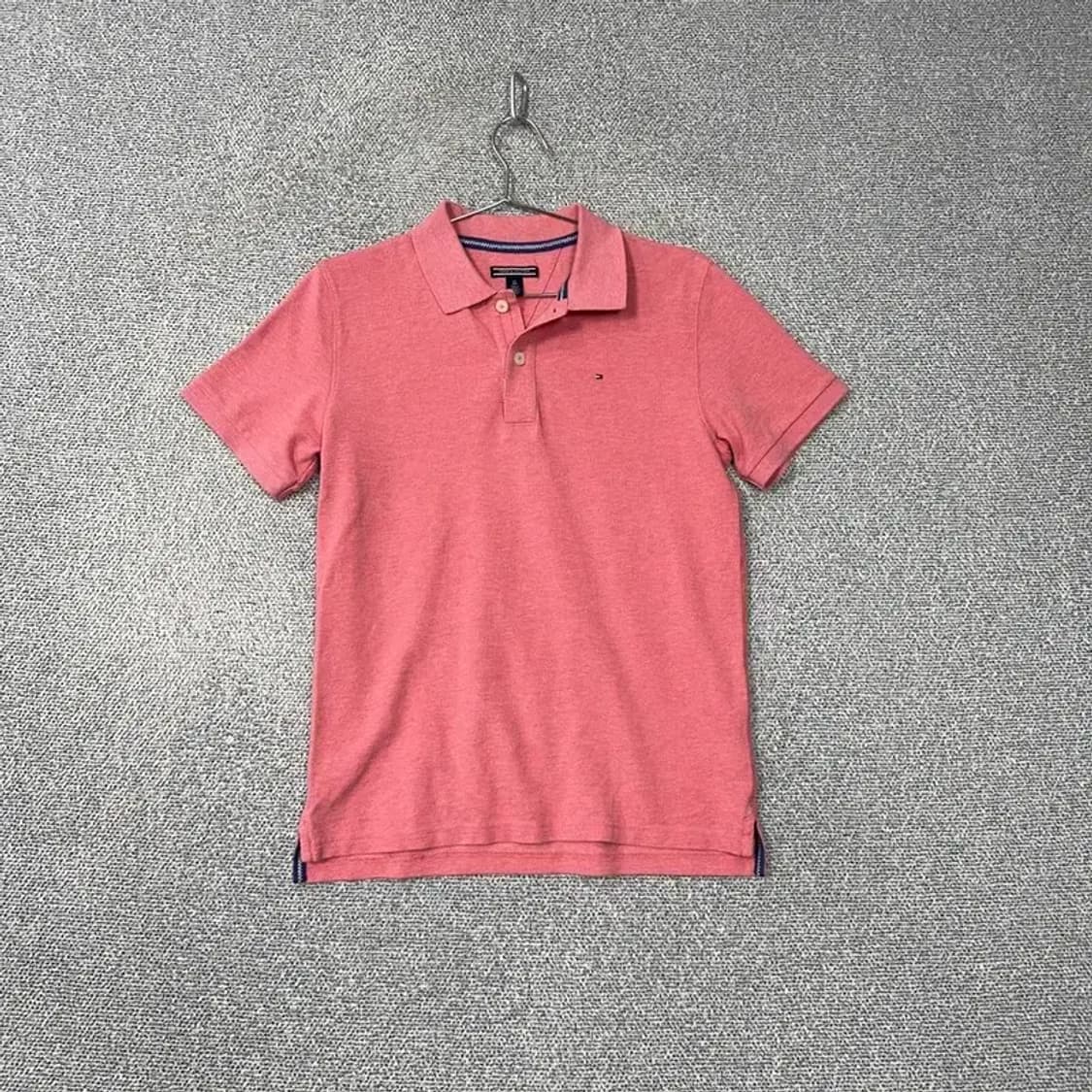 타미힐피거 뉴욕 코랄 반팔 카라티 M 상품이미지1