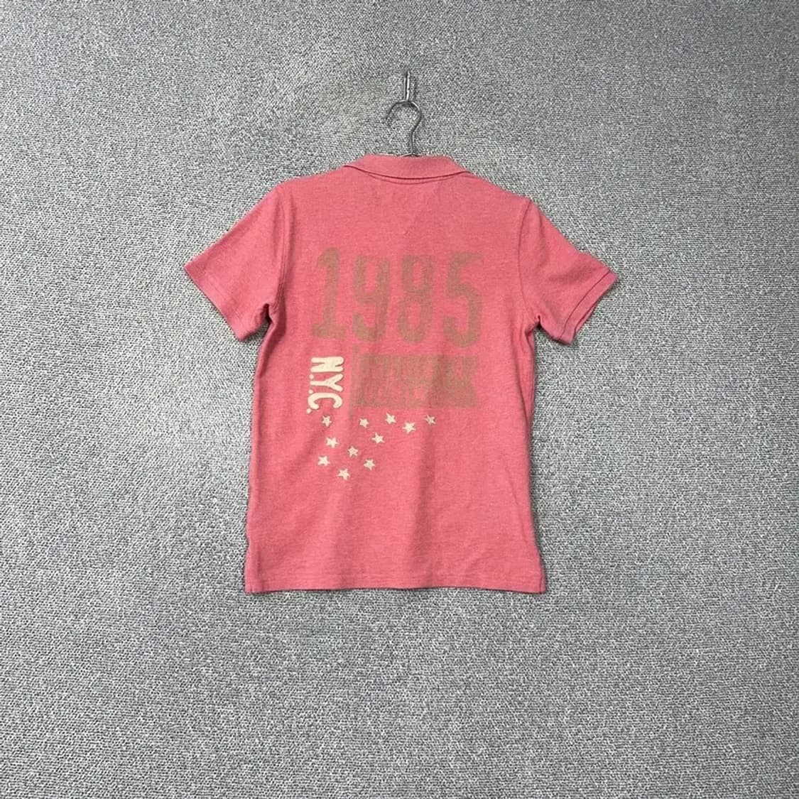 타미힐피거 뉴욕 코랄 반팔 카라티 M 상품이미지2