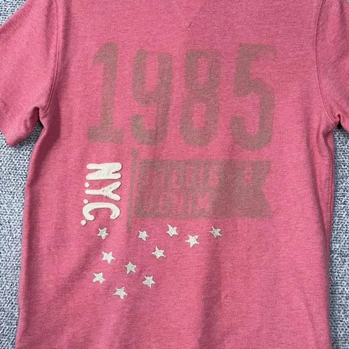 타미힐피거 뉴욕 코랄 반팔 카라티 M 상품이미지4