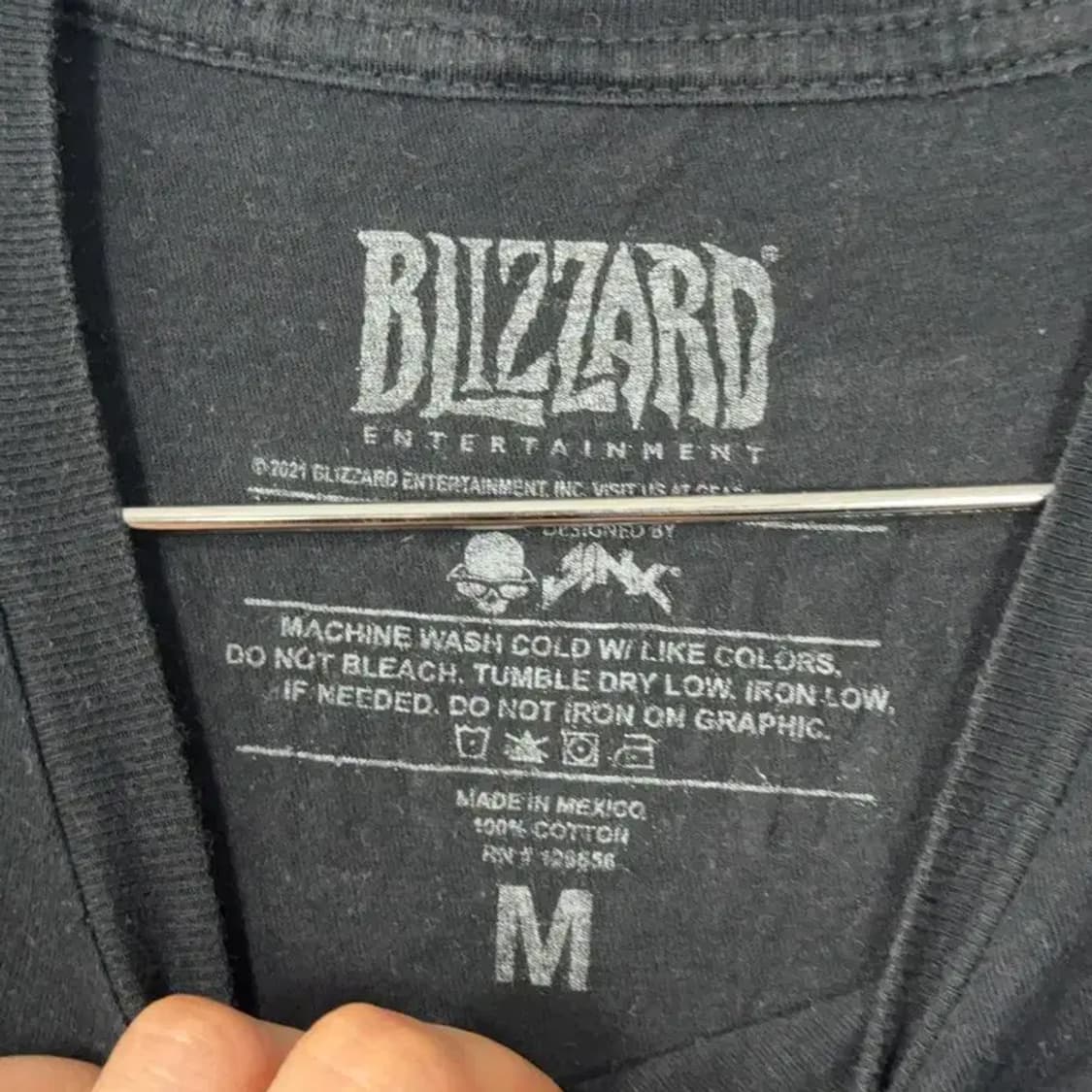 블리자드 스타크래프트 프린팅 반팔티 M 상품이미지4
