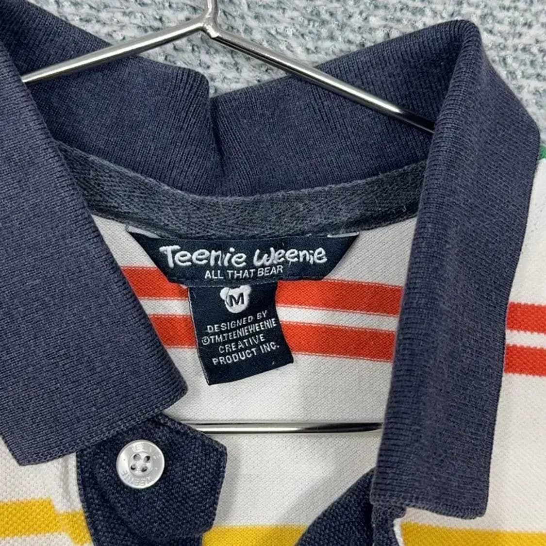 티니위니 스트라이프 베어 반팔 카라티 M 상품이미지4