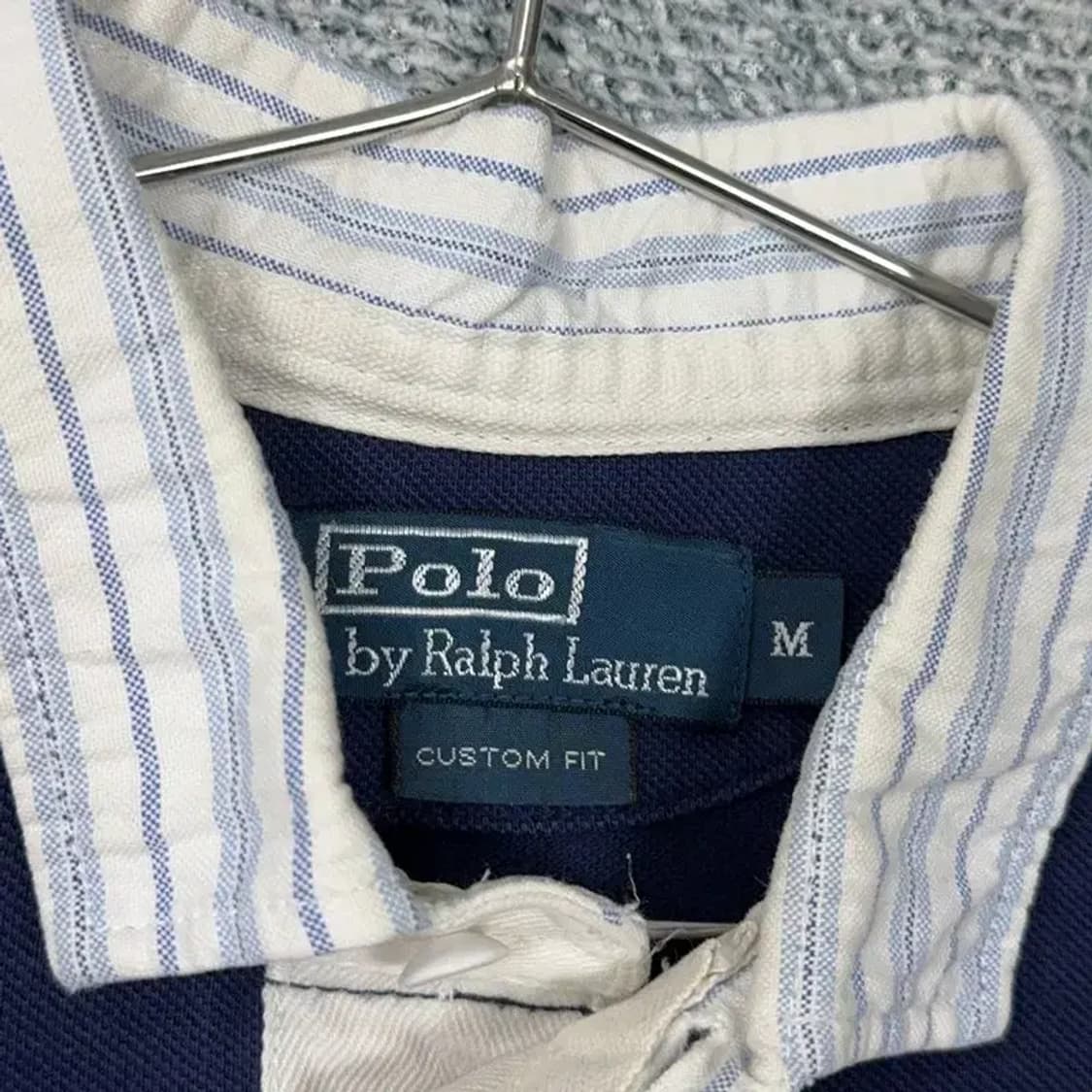 폴로 요트 패치 럭비 반팔 카라티 M 상품이미지4