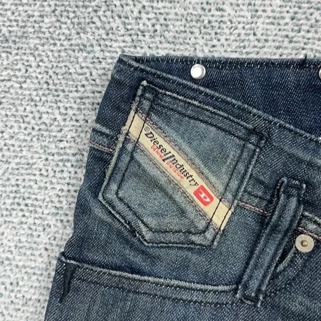 디젤 MATIC Y2K 빈티지 데님팬츠 25 32 상품이미지3