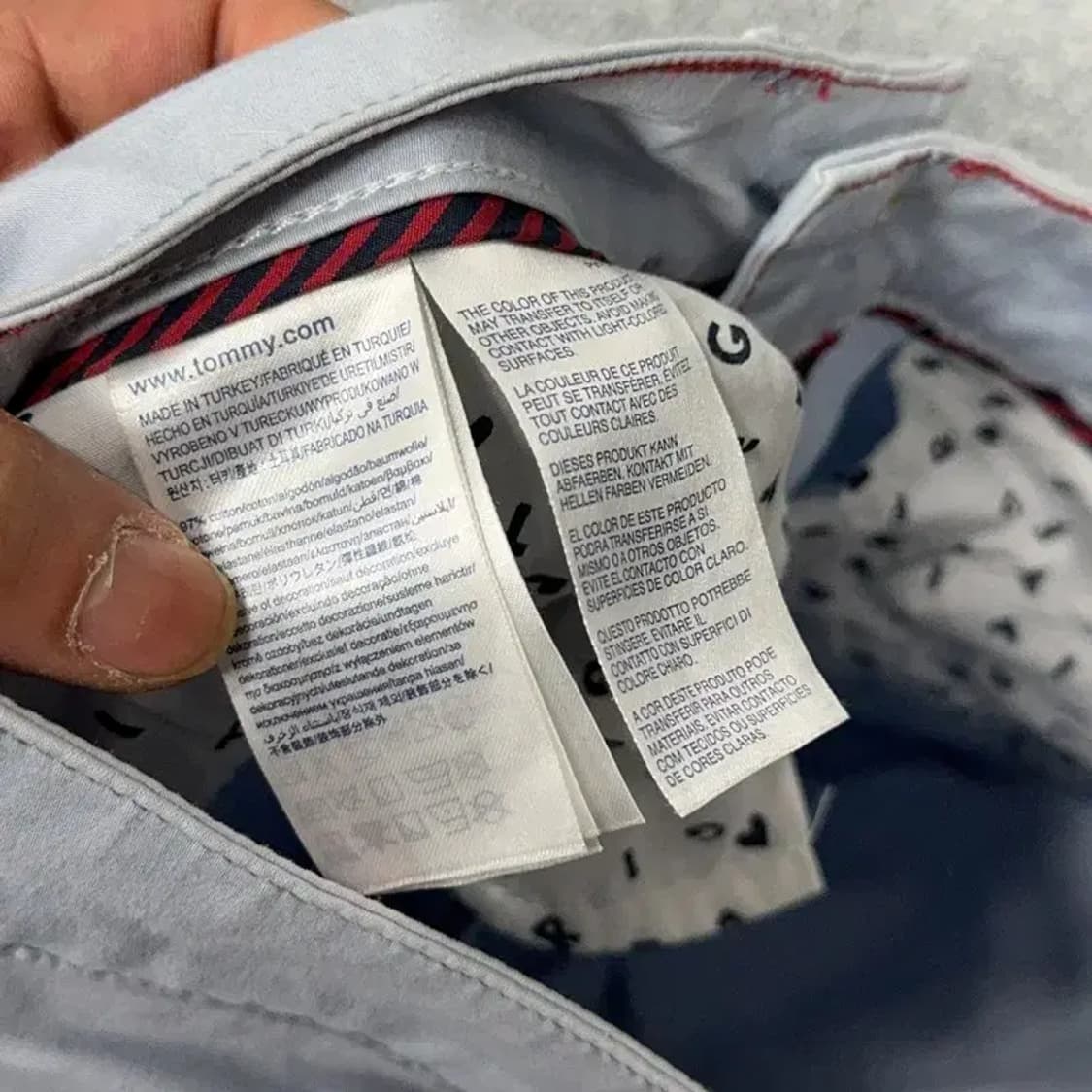 타미힐피거 여성 슬림핏 치노팬츠 27 상품이미지5