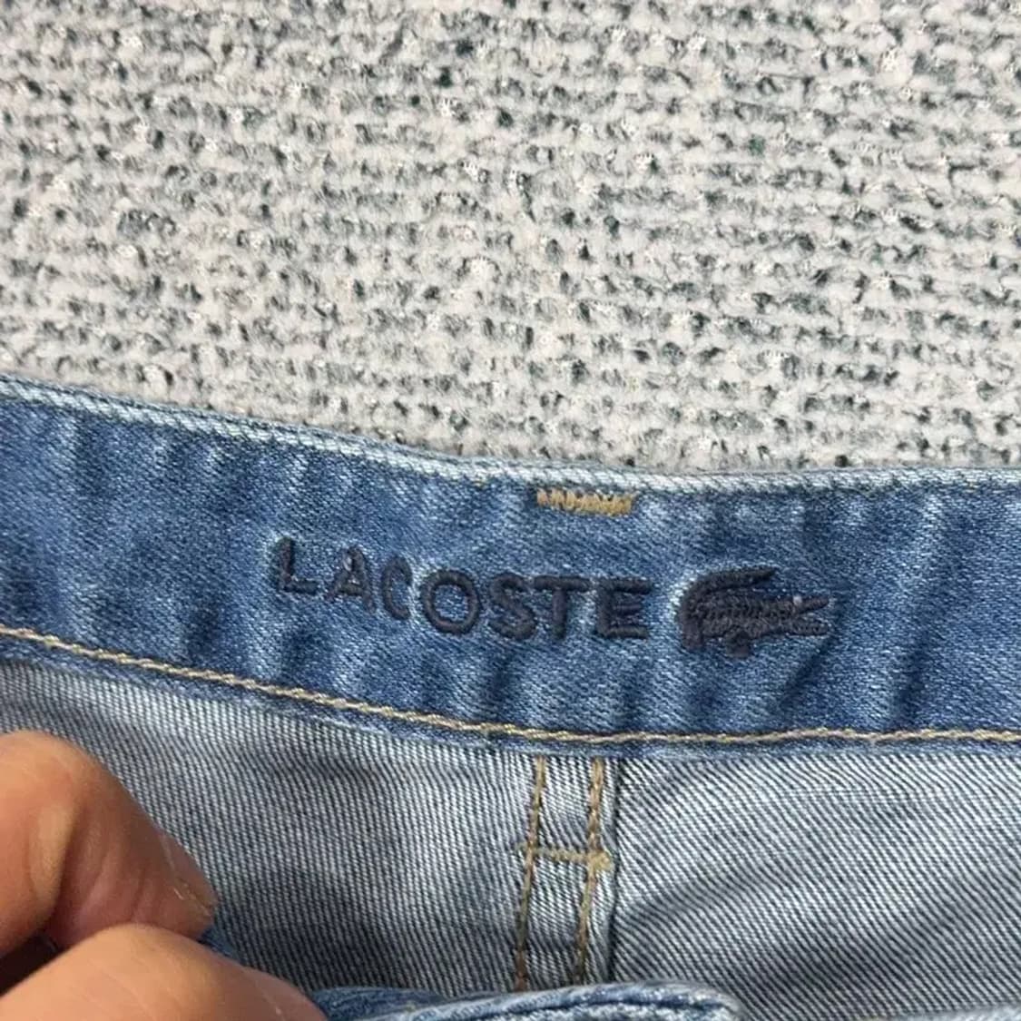 라코스테 데님 숏 반바지 27 상품이미지3