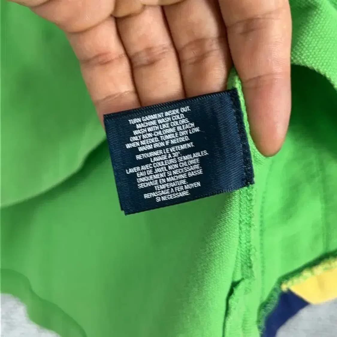 폴로 럭비 자수 반팔 카라티 상품이미지4