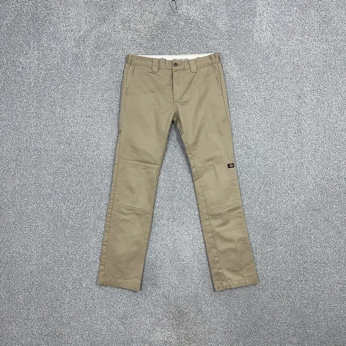 디키즈 로고 베이지 코튼팬츠 상품이미지1