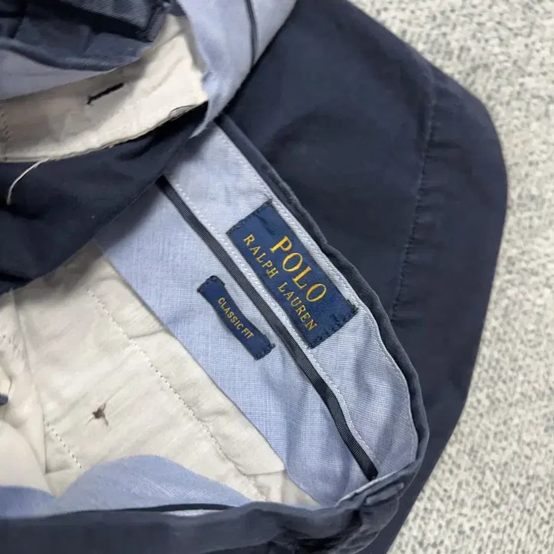 폴로 신형 네이비 치노 반바지 36 상품이미지3