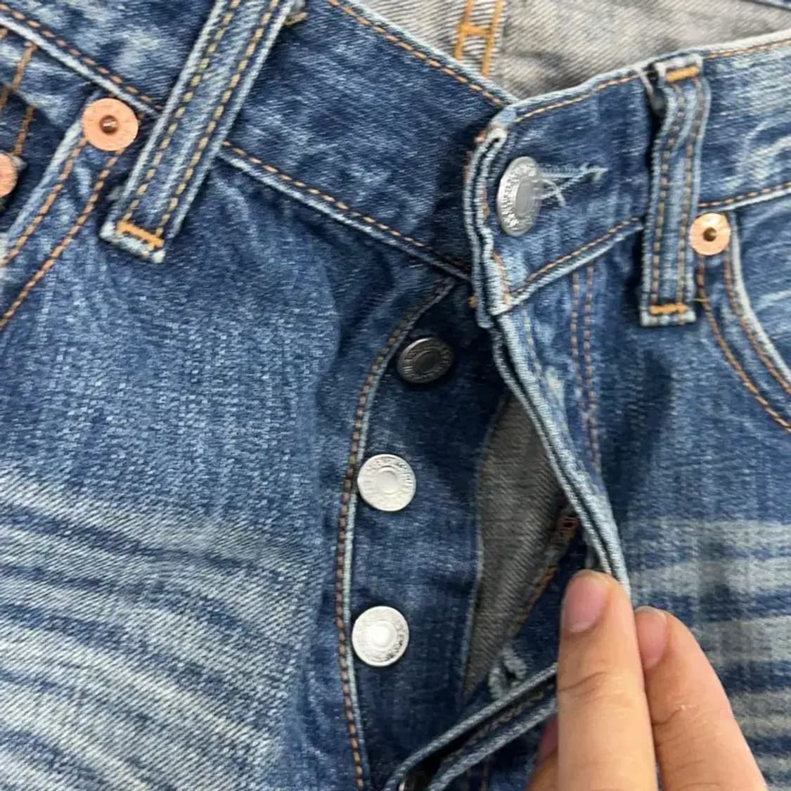 리바이스 501 워싱진 32 34 상품이미지3