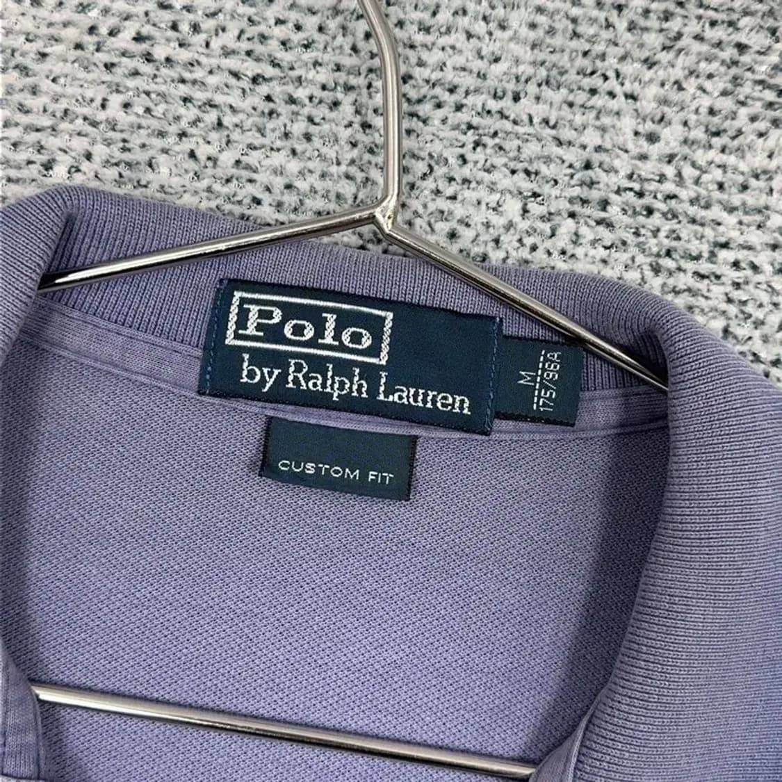 폴로 커스텀핏 반팔 카라티 M 상품이미지3