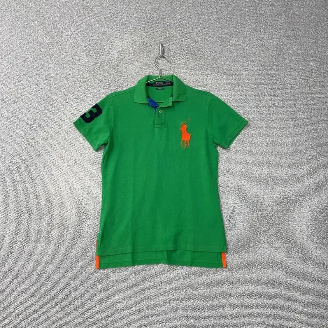 폴로 신형 빅포니 그린 반팔 카라티 S 상품이미지1