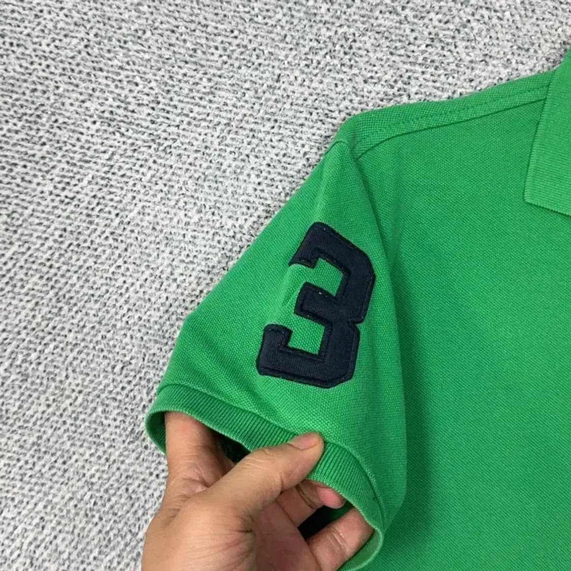 폴로 신형 빅포니 그린 반팔 카라티 S 상품이미지4