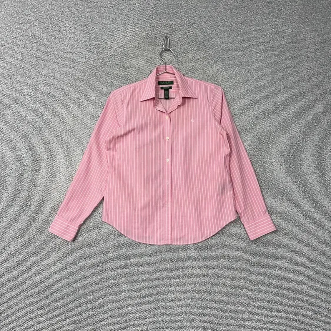 로렌 랄프로렌 로고 스트라이프 셔츠 S 상품이미지1