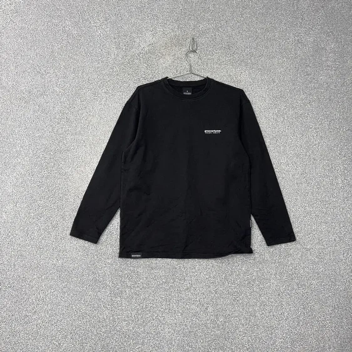 그루브라임 로고 긴팔티 S 상품이미지1